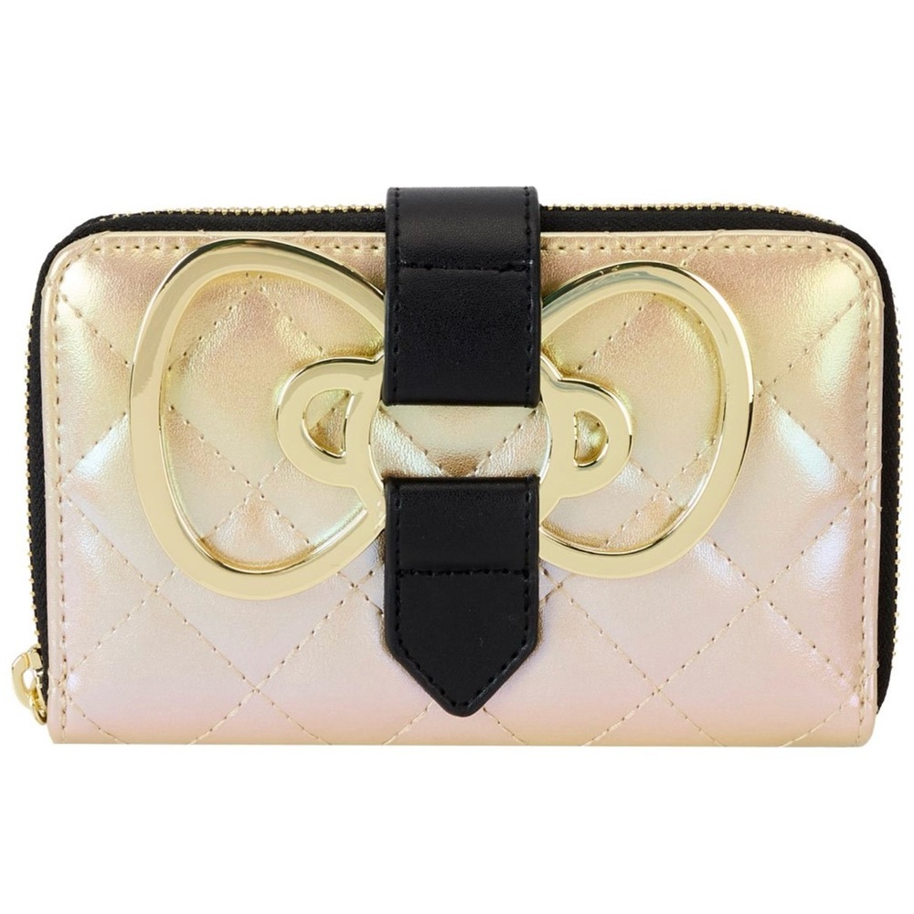 NWT Sanrio Hello Kitty 50th Anniversary Gold Wallet